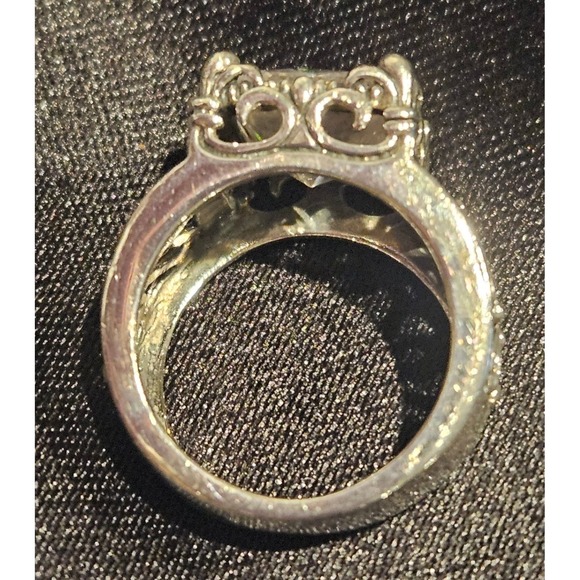 Silpada Retired Sterling Silver Uptown CZ Holiday Party Ring Sz 6 - Picture 13 of 14